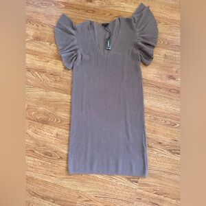 NWT EXPRESS Flutter Sleeve Dress M